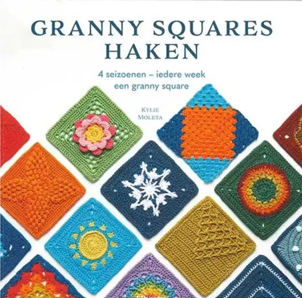 Haakboek - Granny squares haken - Kylie Moleta