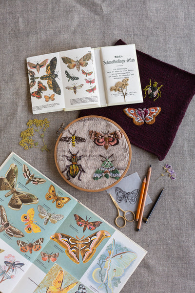 Breiboek - Embroidery on knits - Judit Gummlich- Laine (ENG)