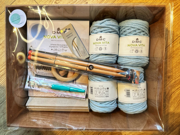 DIY-pakket -HAKEN-BREIEN-MACRAME- Home decoration - starterskit