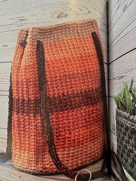 DIY-pakket -HAKEN - BREIEN- Home decoration - turnzak + handtas