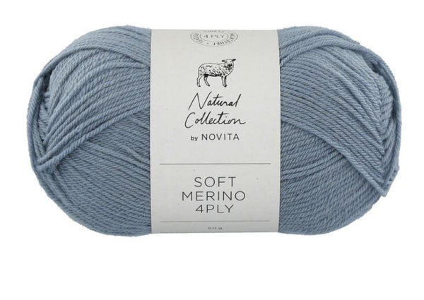 NOVITA - Soft Merino 4PLY - 3,25 mm