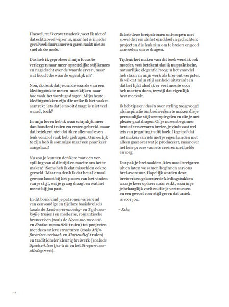 Breiboek - Scandinavisch breien met Kika - Veronika Lindberg - Laine / Lannoo