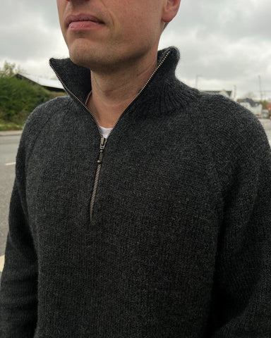 PetiteKnit - Zipper Sweater light for Men
