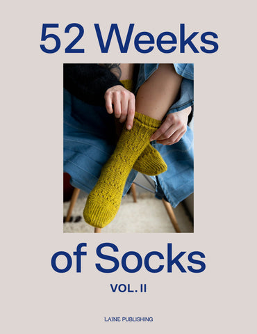 Breiboek - 52 weeks of Socks vol II- Laine (ENG)