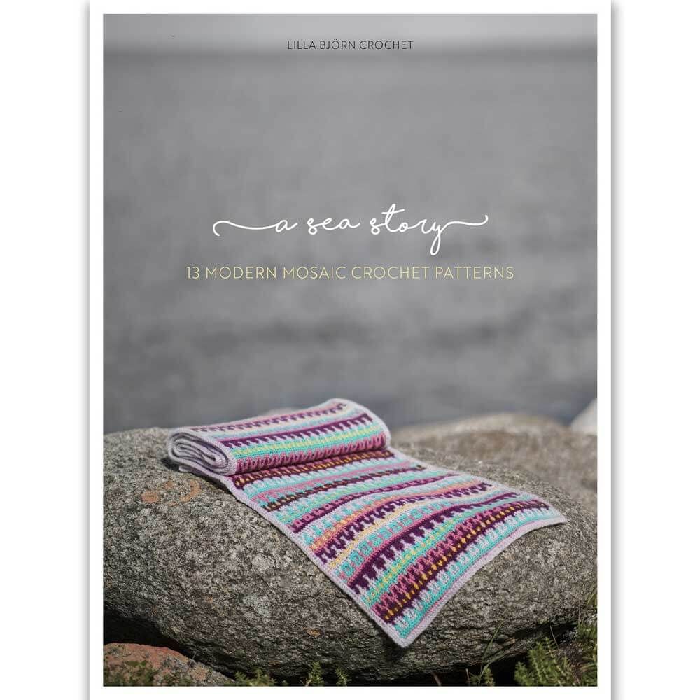Haakboek - A sea story - 13 modern mosaic chrochet patterns - Lilla Björn Crochet