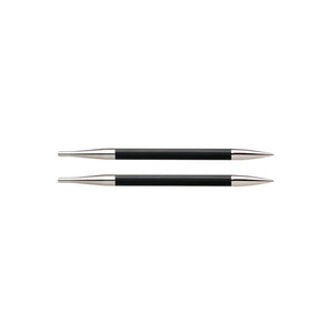 KnitPro Karbonz - verwisselbare breipunten - KORT - 3 en 3,5 mm