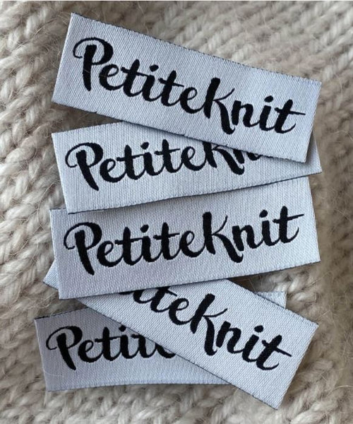 PetiteKnit - Kledinglabels