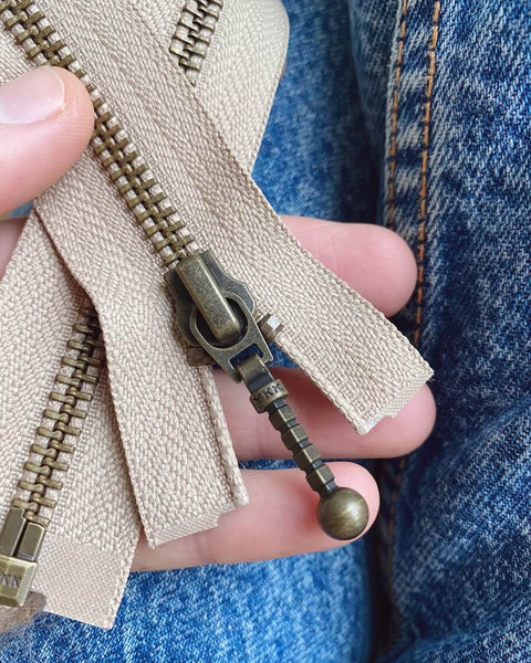 Rits PetiteKnit voor Zipper Sweater/Slipover - 35 cm - niet deelbaar