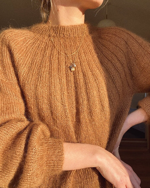 PetiteKnit - Sunday Sweater - Mohair edition